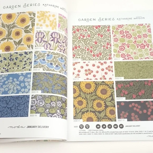 3/$15 Paper Crafting Moda Piece Fabric Catalog - Picture 6 of 16